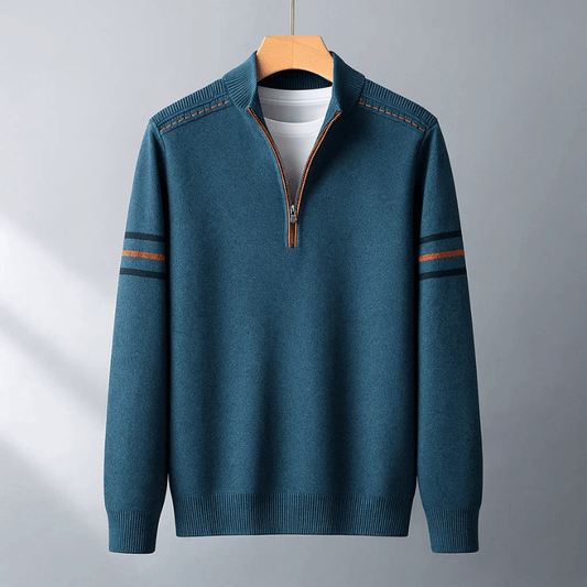 Modern Half-Zip Sweater Ease