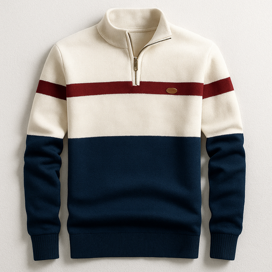 Elston Heritage Quarter Zip – Timeless Comfort & Style