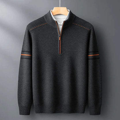 Modern Half-Zip Sweater Ease
