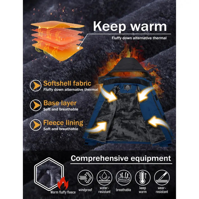 Men’s Waterproof Winter Jacket