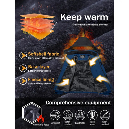 Men’s Waterproof Winter Jacket