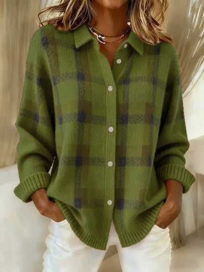 Vivienne™ Retro Check Sweater