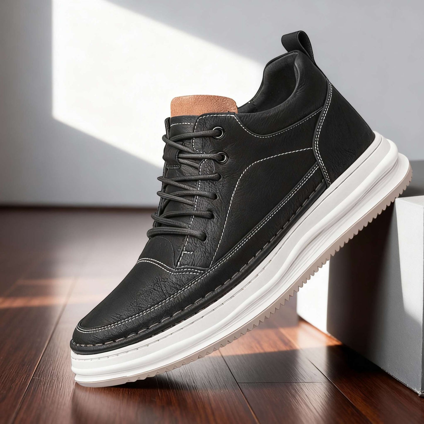 Robert Johnson Leather Sneakers